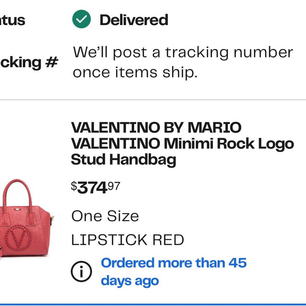 Valentino Deep Red Satchel - Picture 16 of 16